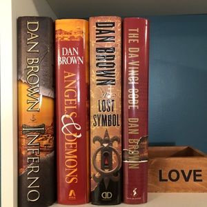 Four Dan brown books